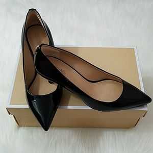 Michael Michael Kors Flex Kitten Pumps Patent Blk